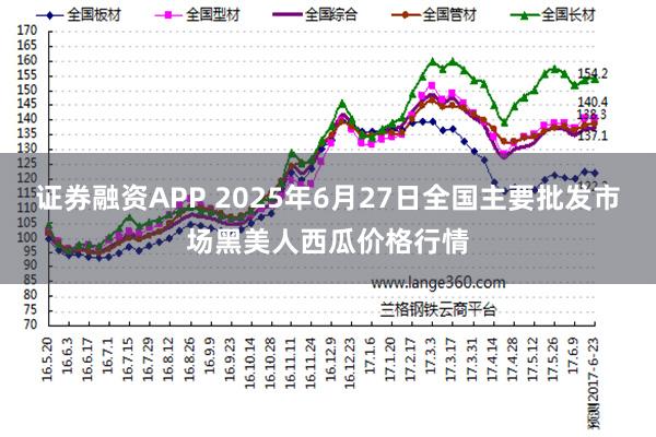 证券融资APP 2025年6月27日全国主要批发市场黑美人西瓜价格行情
